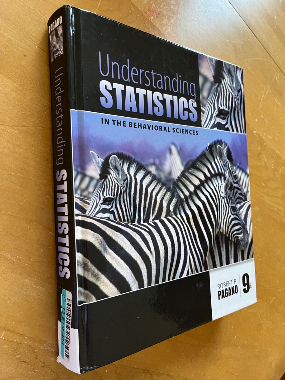 Understanding Statistics In the Behavioral Sciences by Robert Pagano (HC) VG