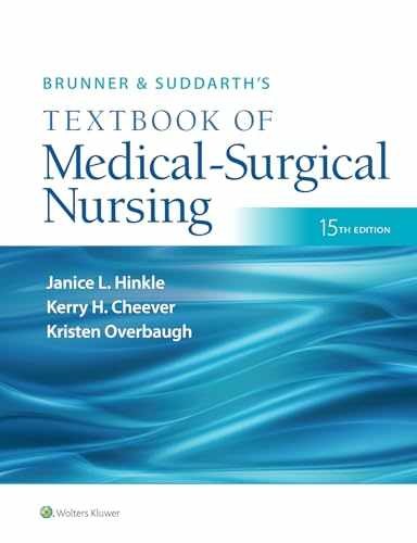 Brunner & Suddarth’s Textbook of – Hardcover, by Hinkle PhD RN – Very Good b