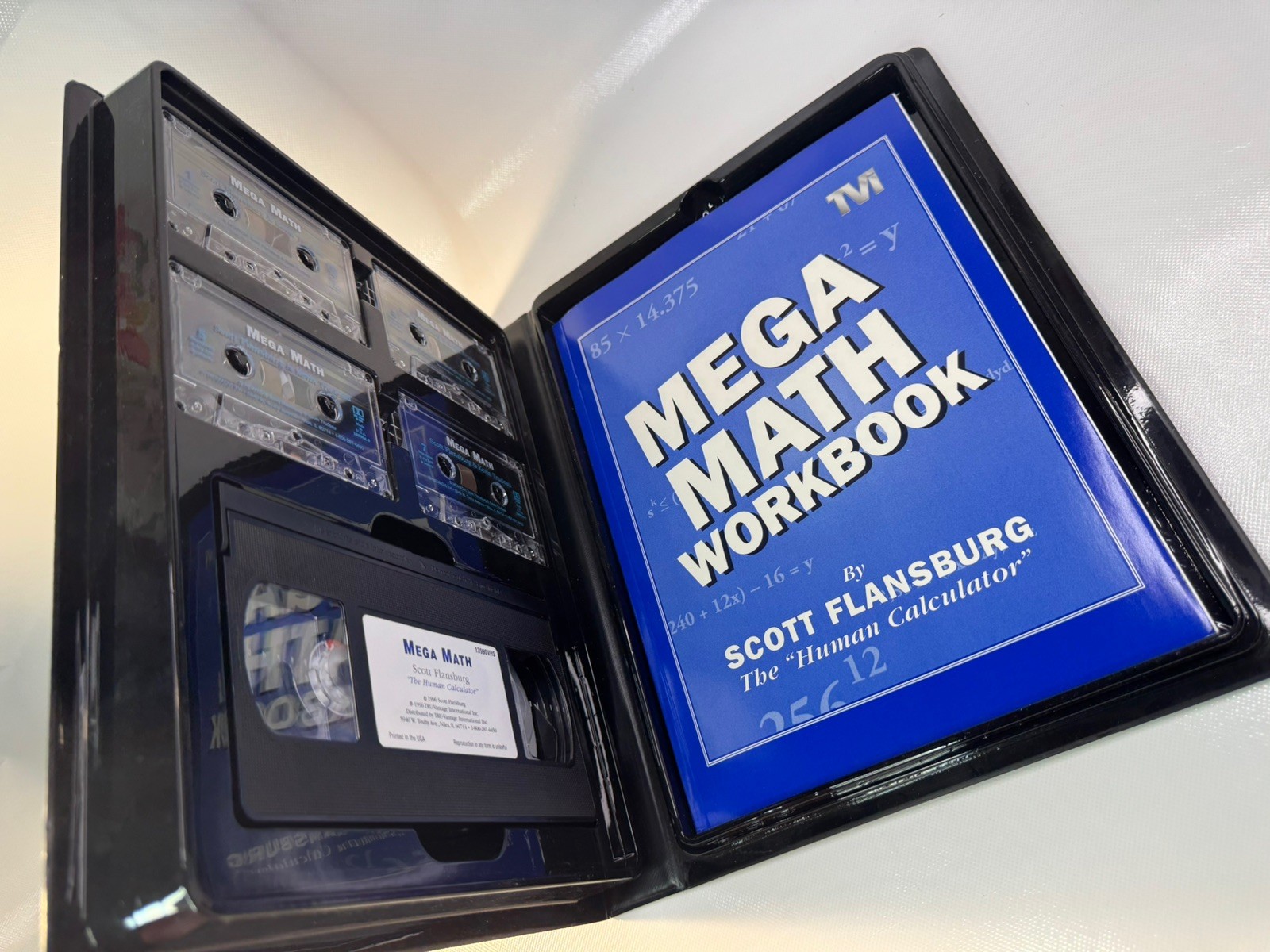 MEGA MATH System Scott Flansburg Kevin Trudeau, 1996 NEW(other), homeschool