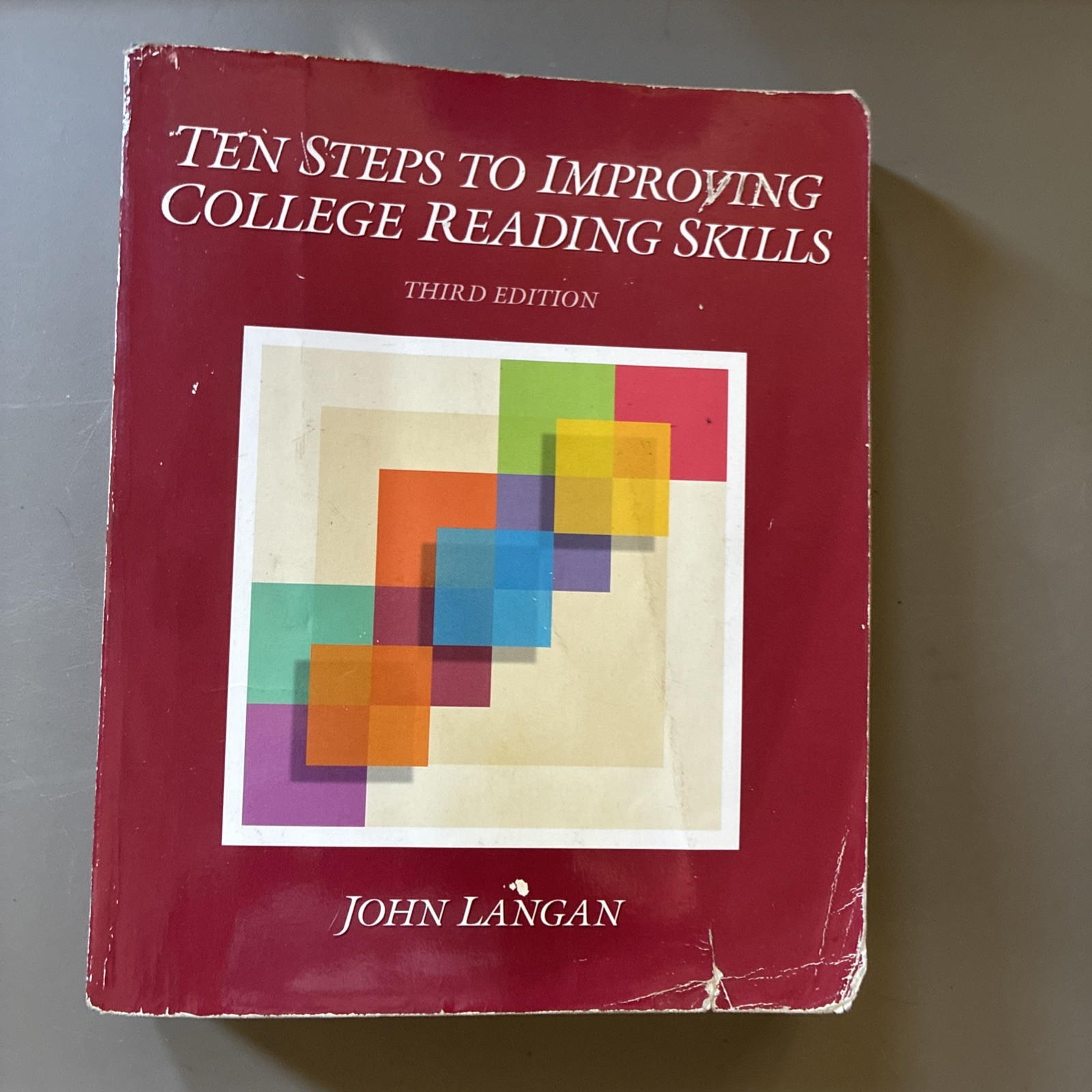 Ten Steps to Improving Reading Skills Third Edition Paperback Book John Langan