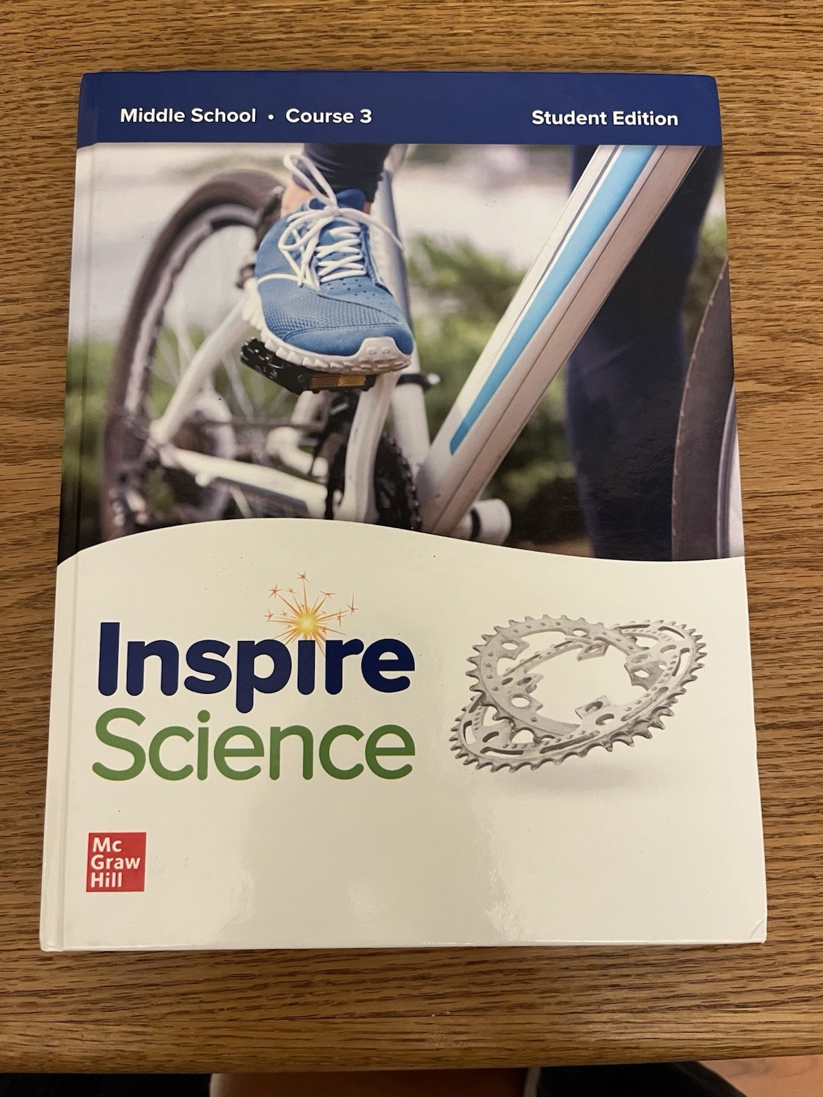 Inspire Science, Hard Cover Student Edition 2020 Middle School Course 3 McGraw