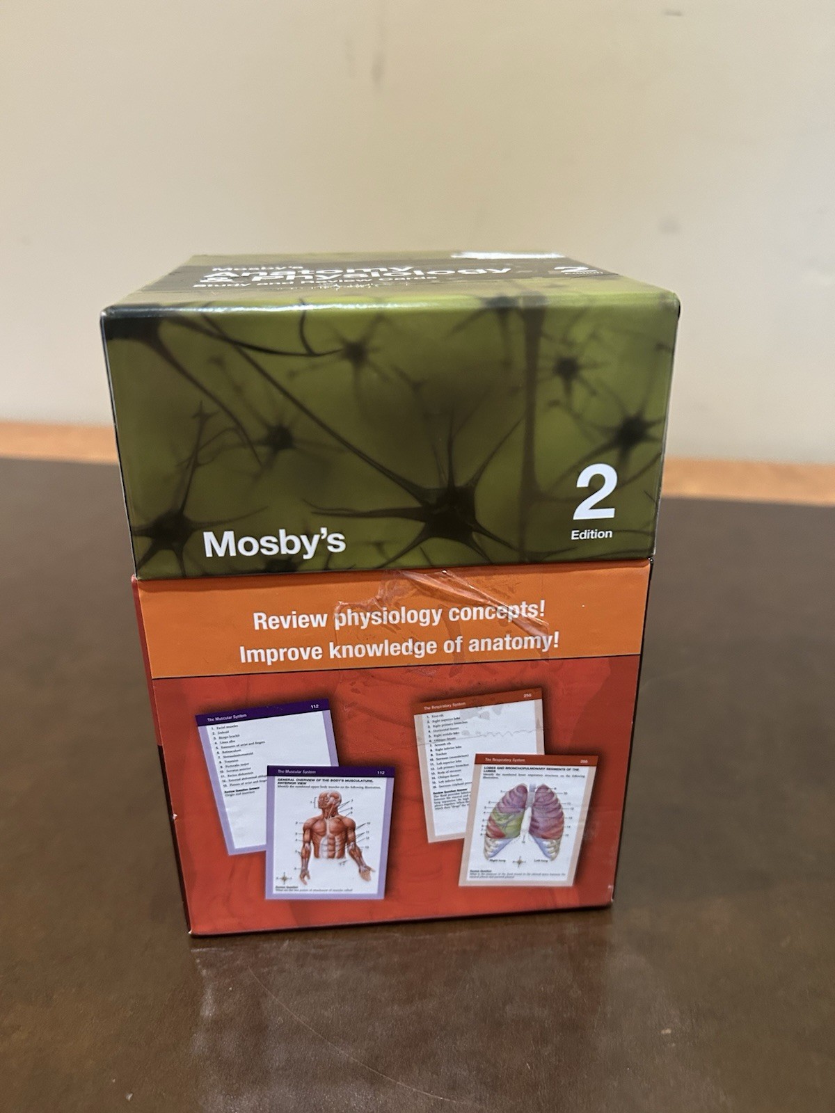 Mosby’s Anatomy & Physiology Flash Cards Med School Paramedic Nursing Doctor