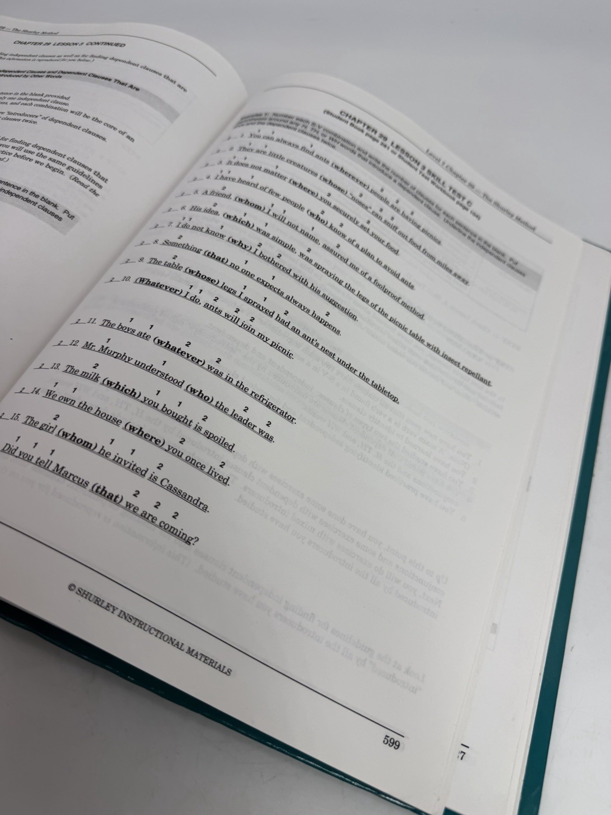 Shurley Method Level 7 Teacher’s Manual English Made Easy Hard Back Fast Ship