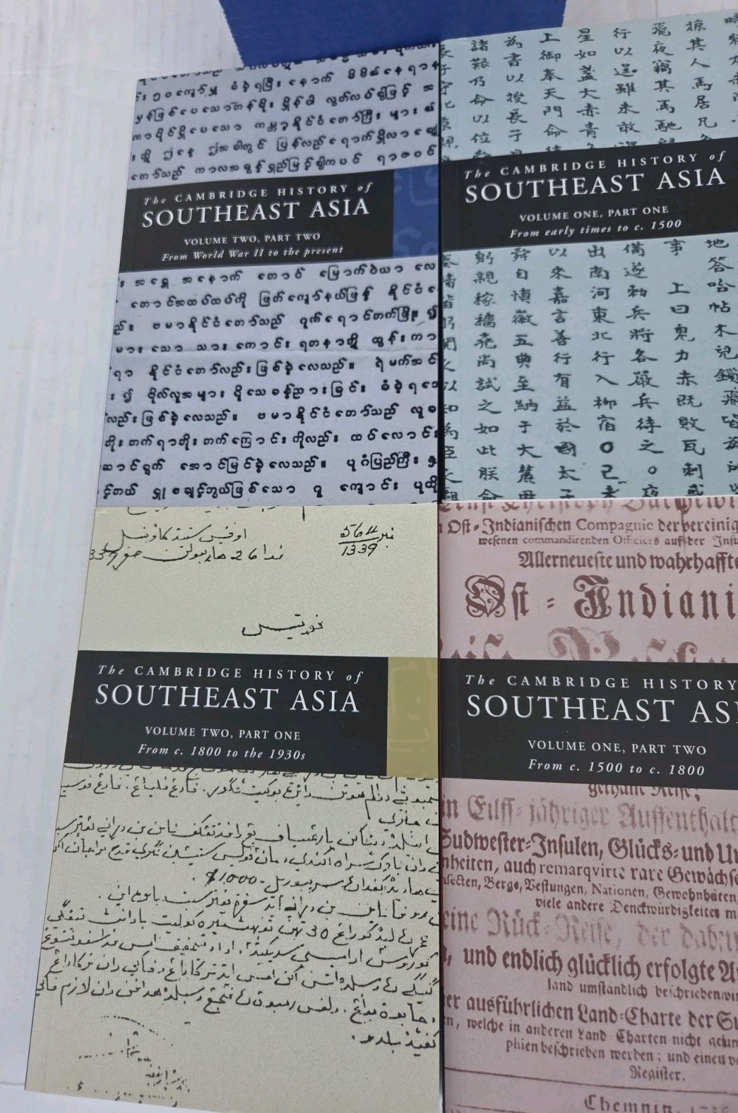 The Cambridge History of Southeast Asia 4 Vol Box Set Tarling MINT IN SLIPCASE!