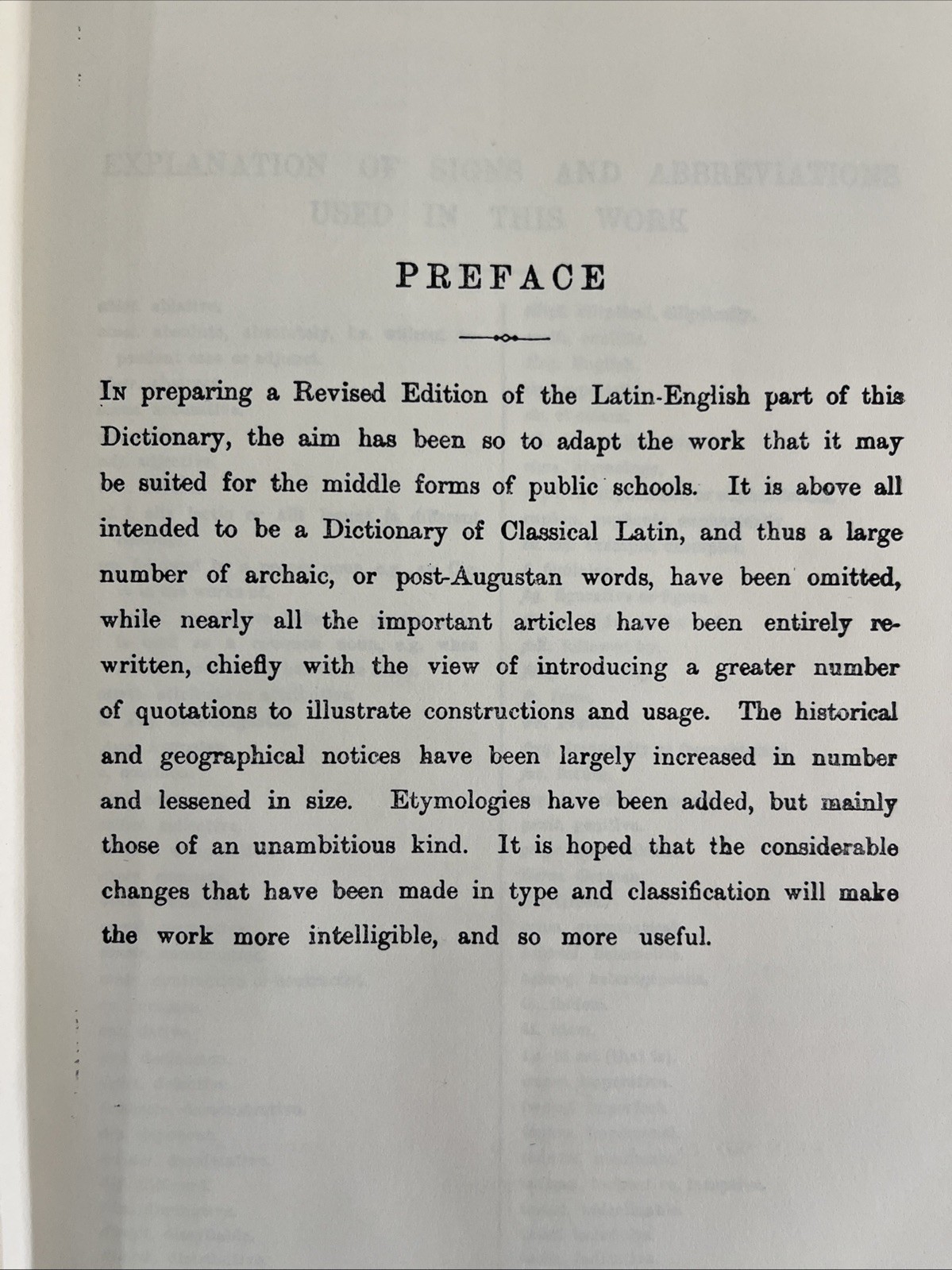 Vintage Cassell’s Latin-English and English-Latin Dictionary Funk & Wagnalls K1