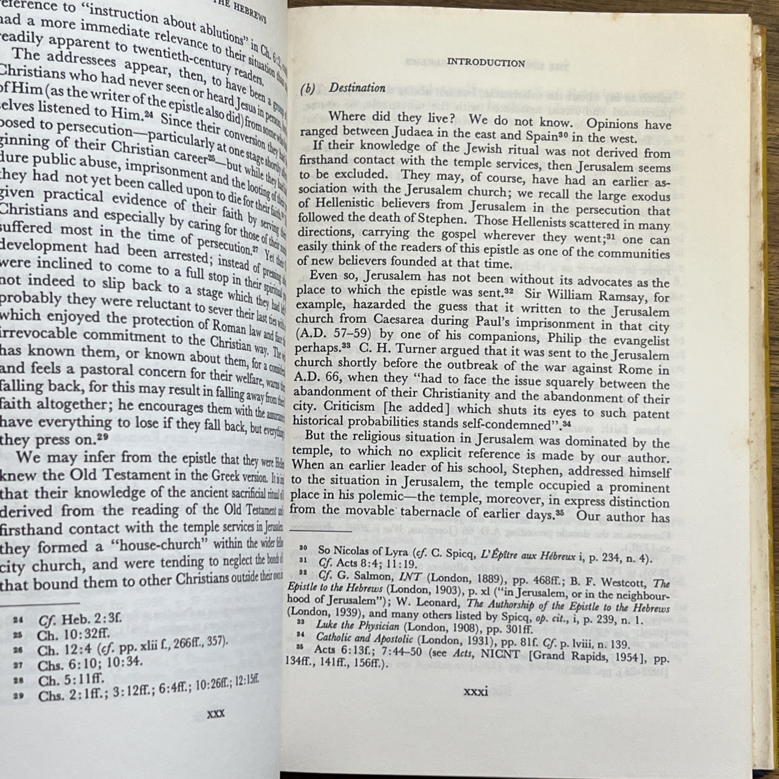 F.F. Bruce The Epistle to the Hebrews NICNT Hardcover Eerdmans