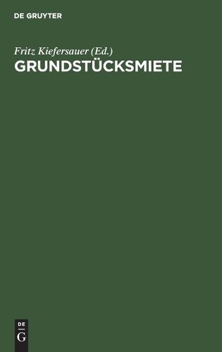 Grundstücksmiete (Hardback)