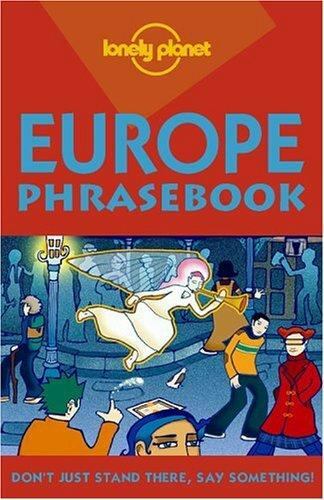 Lonely Planet Europe Phrasebook – mass market paperback Mar Cruz Pinol|Mikel…