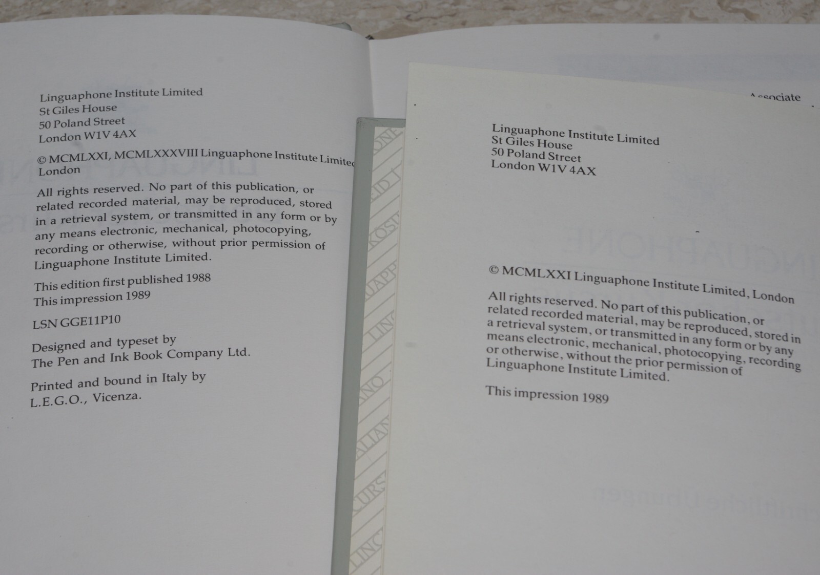 Linguaphone GERMAN for ENGLISH Speakers – Cassettes w’ Books Complete FREEPOST