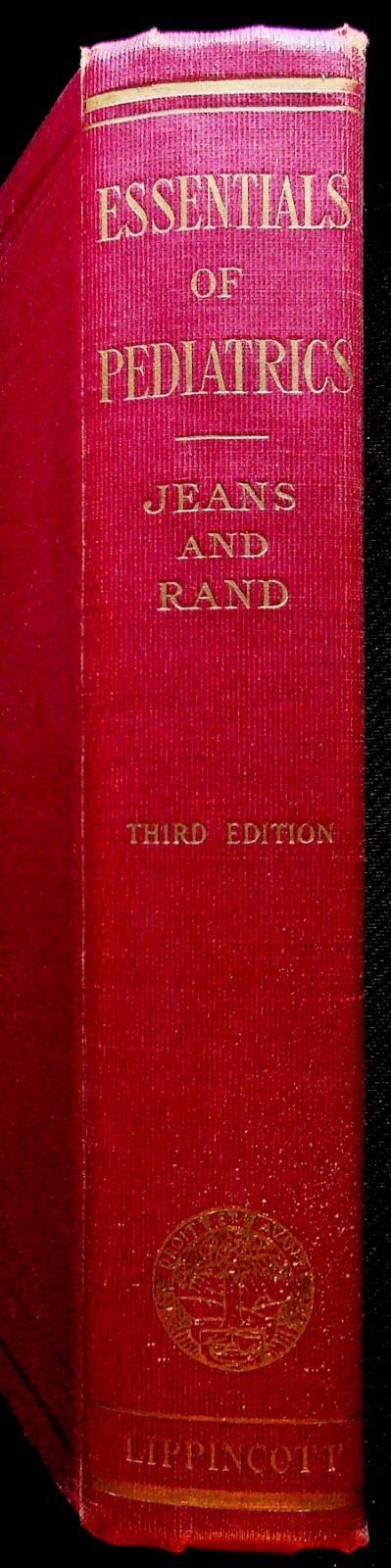 Essentials Of Pediatrics For Nurses By Philip C. Jeans M.D. Book Hardcover