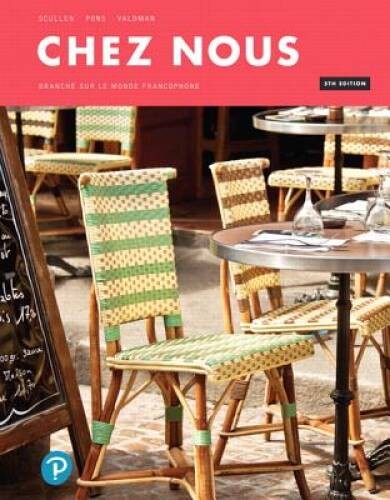 Chez nous: BranchÃ© sur le monde francophone (5th Edition) – Hardcover – GOOD