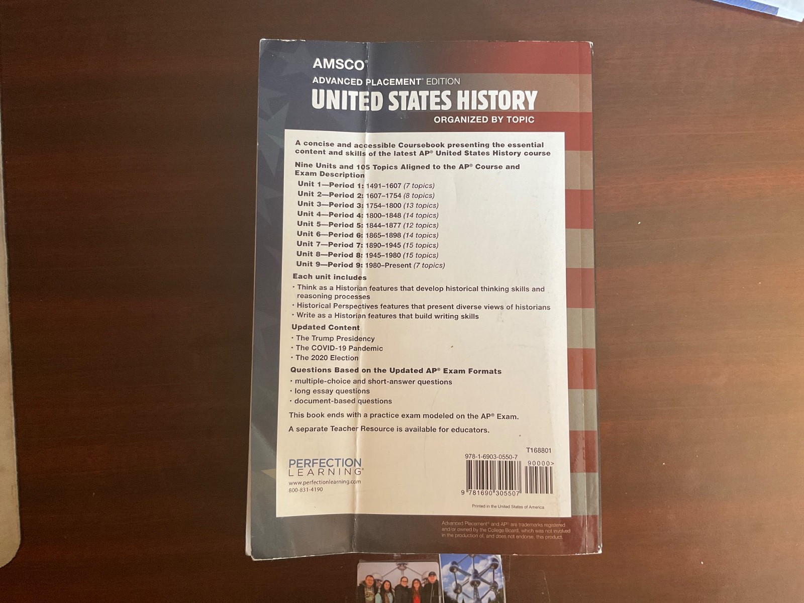 AMSCO Advanced Placement AP United States History Fourth Edition 2026 LIKE NEW