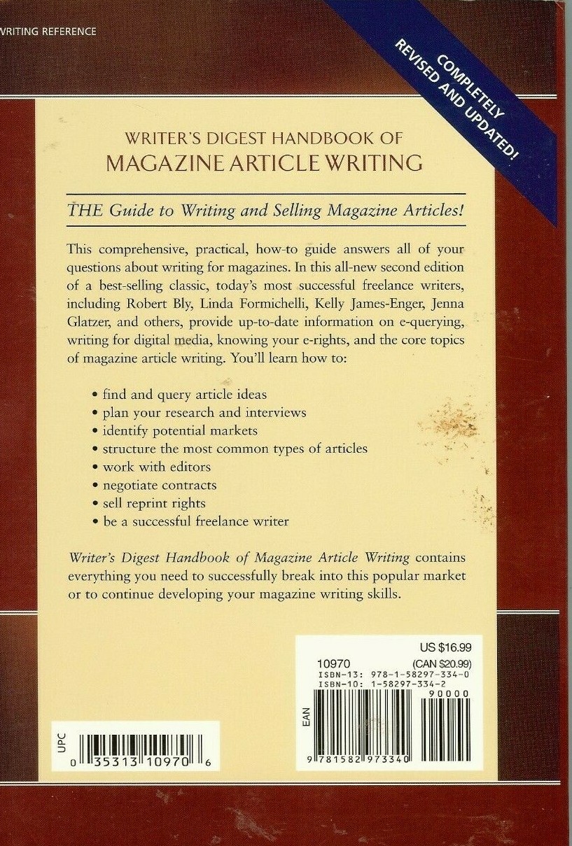 Writer’s Digest Handbook of Magazine Article Writing