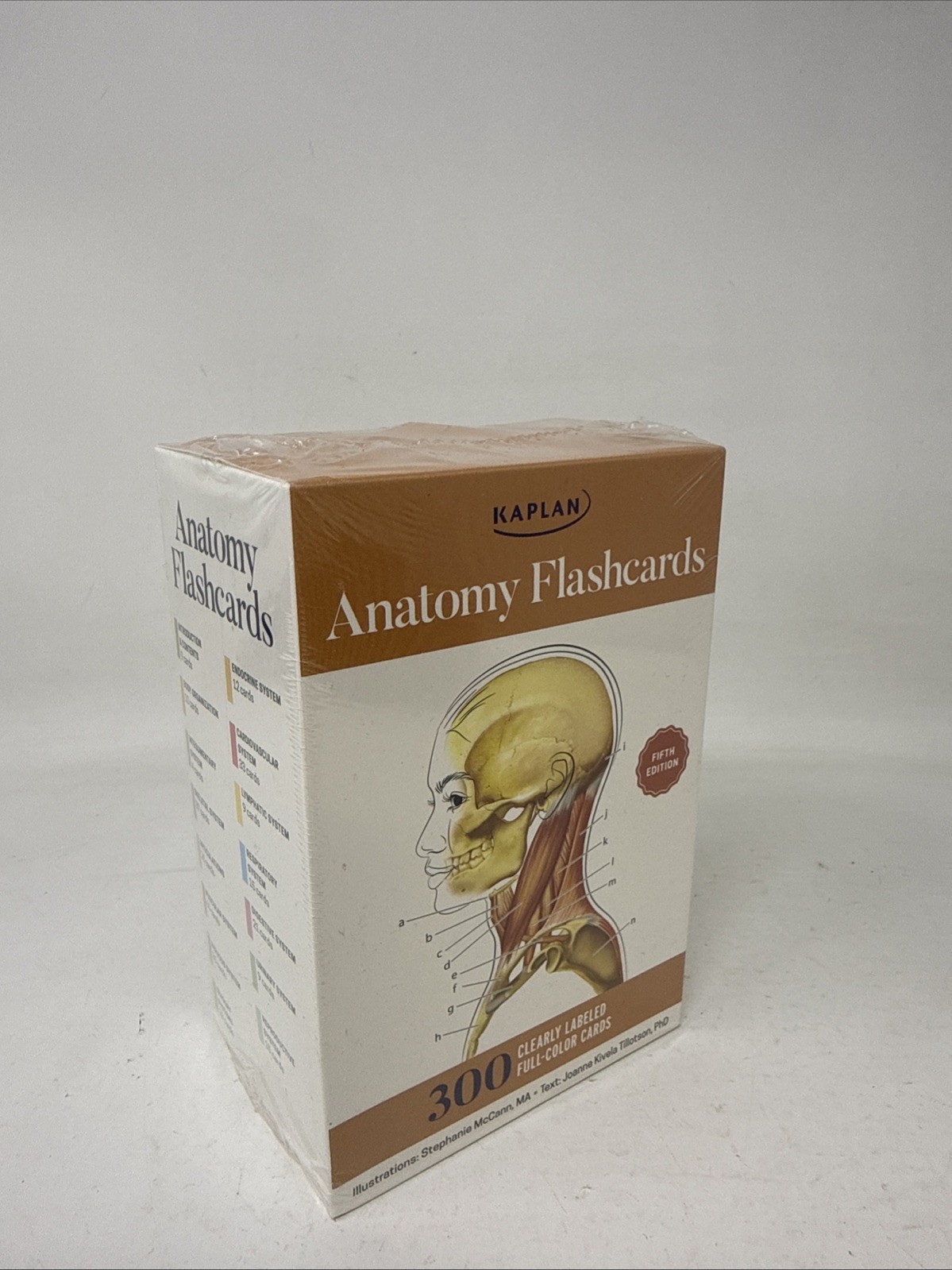 Anatomy Flashcards: 300 Flashcards with Anatomically Precise Drawings .. 5th Ed
