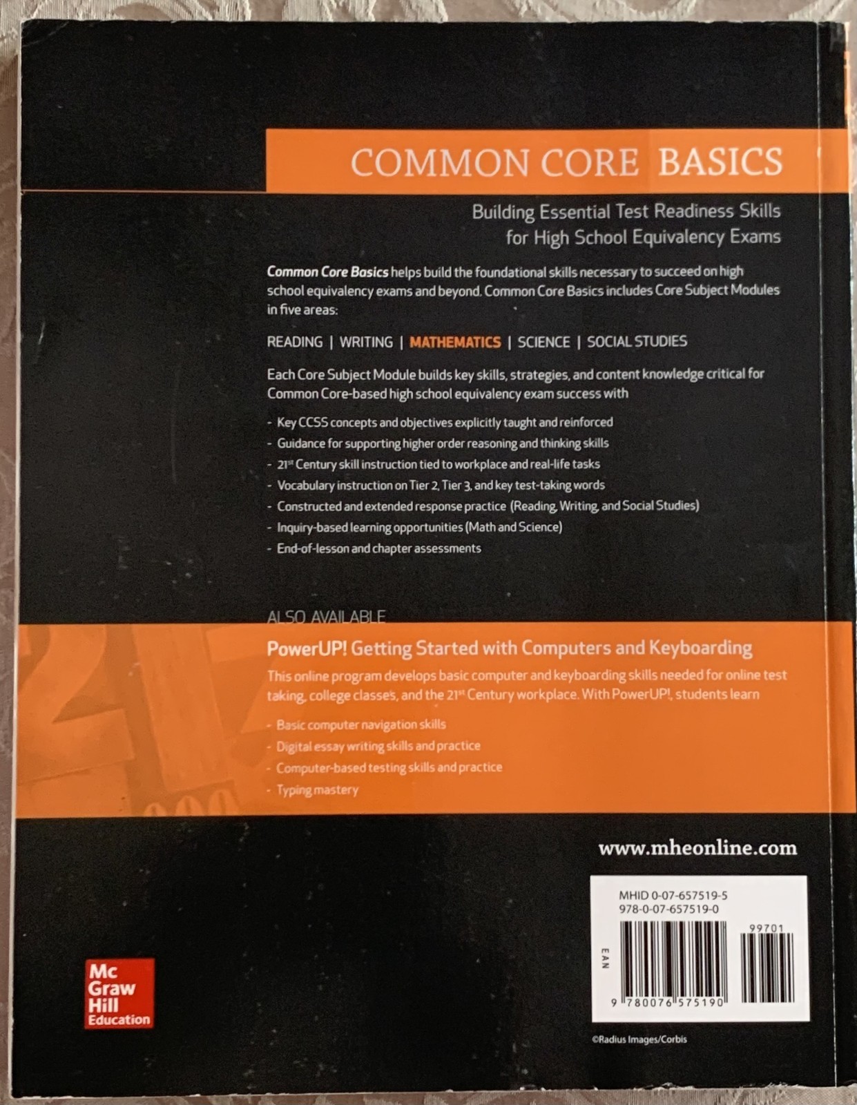 Common Core Basics – Mathematics -New