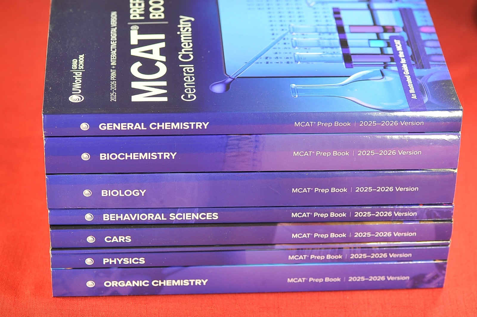 UWorld MCAT UBooks 2025-2026 Book Set (520 scorer – Happy to offer advice)