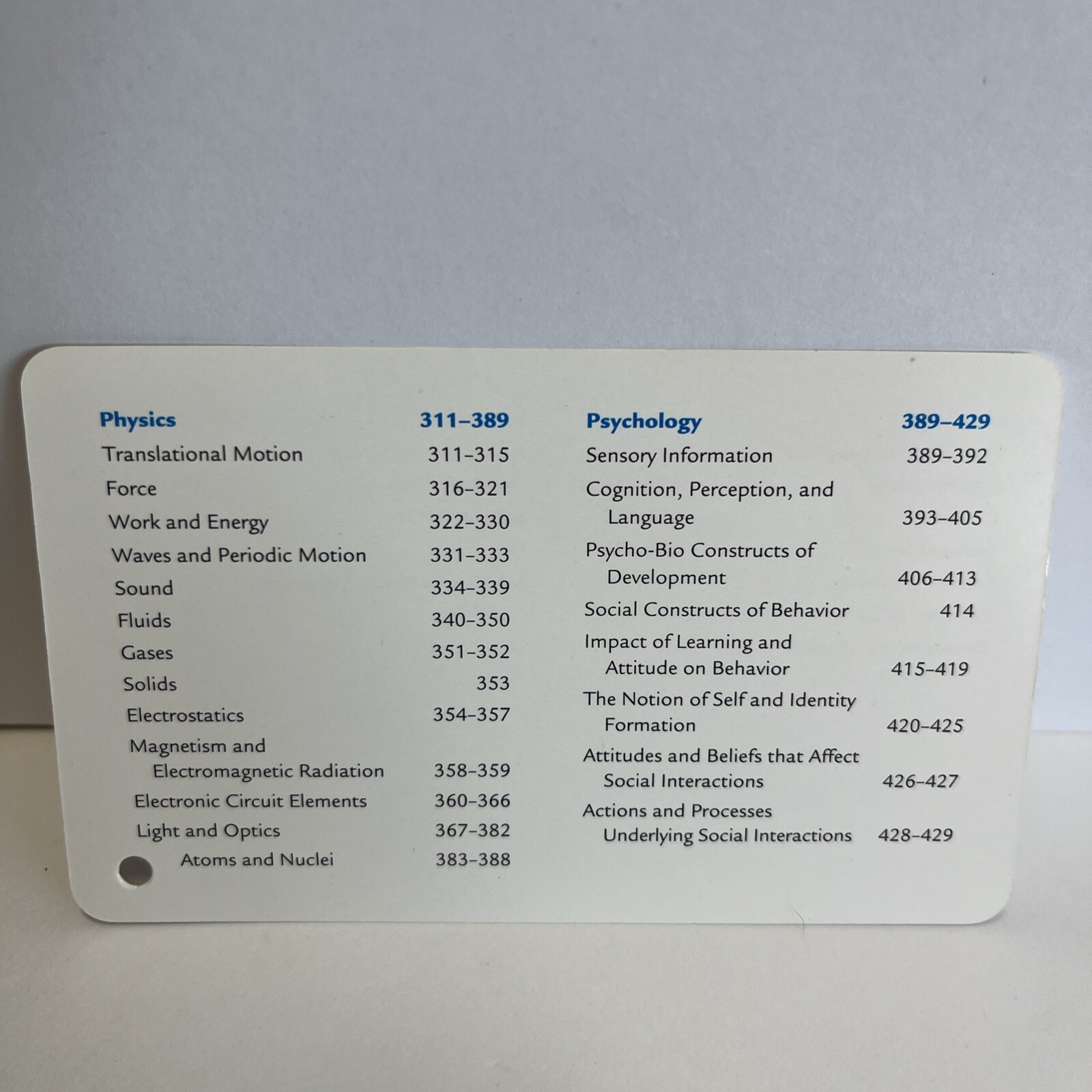 Barron’s Test Prep Ser.: MCAT Flash Cards – 2015