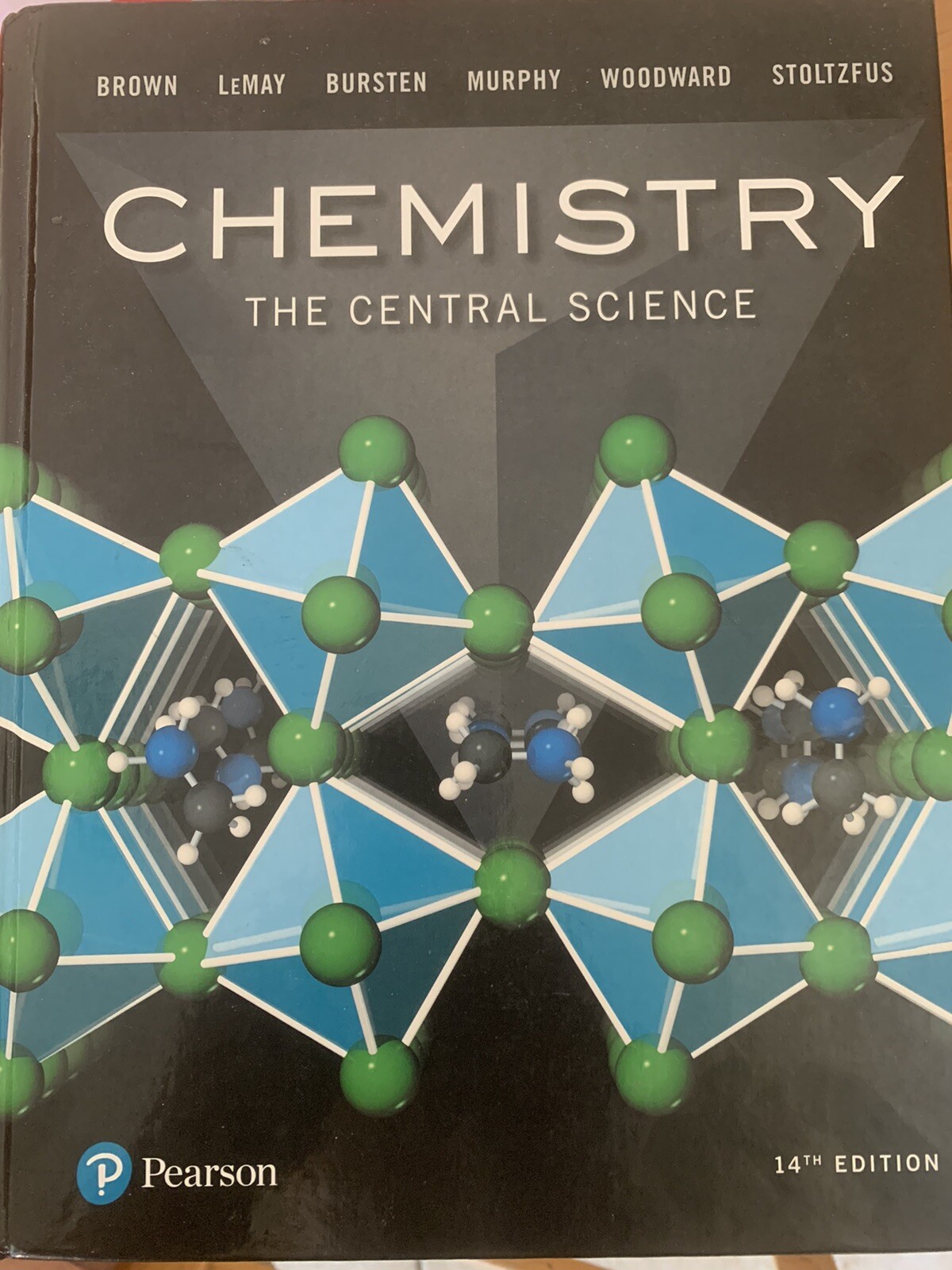 Chemistry: The Central Science – Hard Cover Book – 14th Edition – 2017
