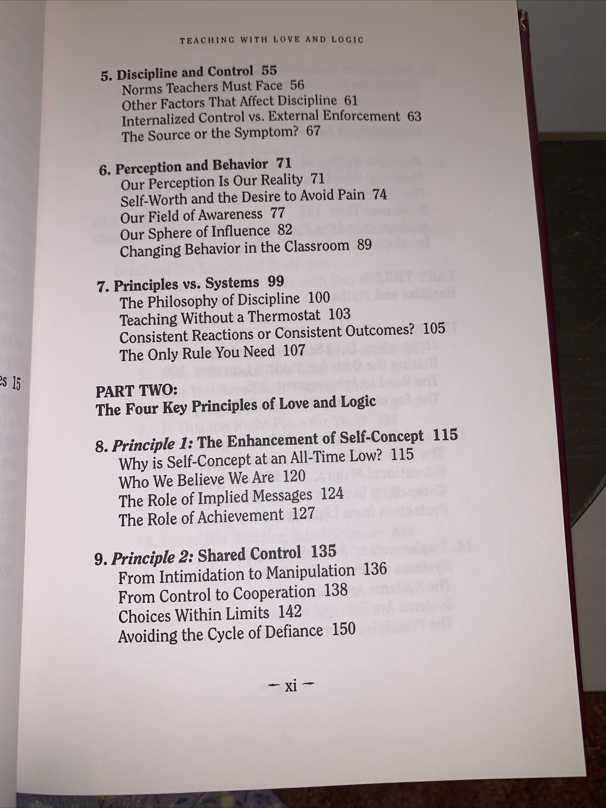 Teaching With Love & Logic Taking Control Of The Classroom Jim Fay David Funk