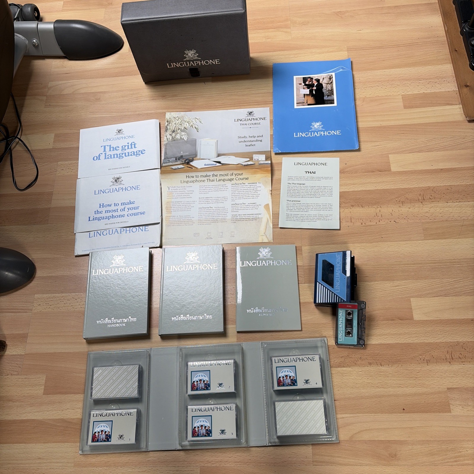 Vintage ‘linguaphone Thai – Cassette’ course