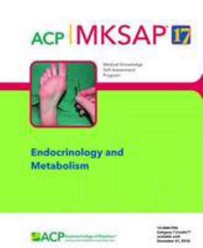 MKSAP; R 17 Endocrinology and Metab- paperback, Cynthia A Burns, 1938245253, new