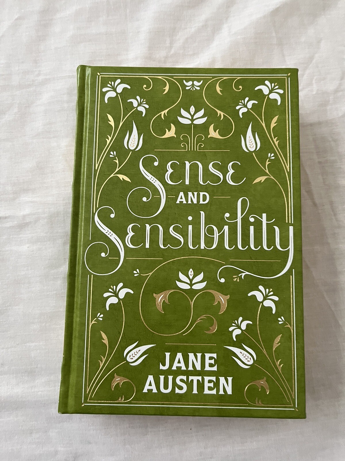 Jane Austen Sense Sensibility Hardcover B&N Leather Flexi Bound Barnes Noble NEW