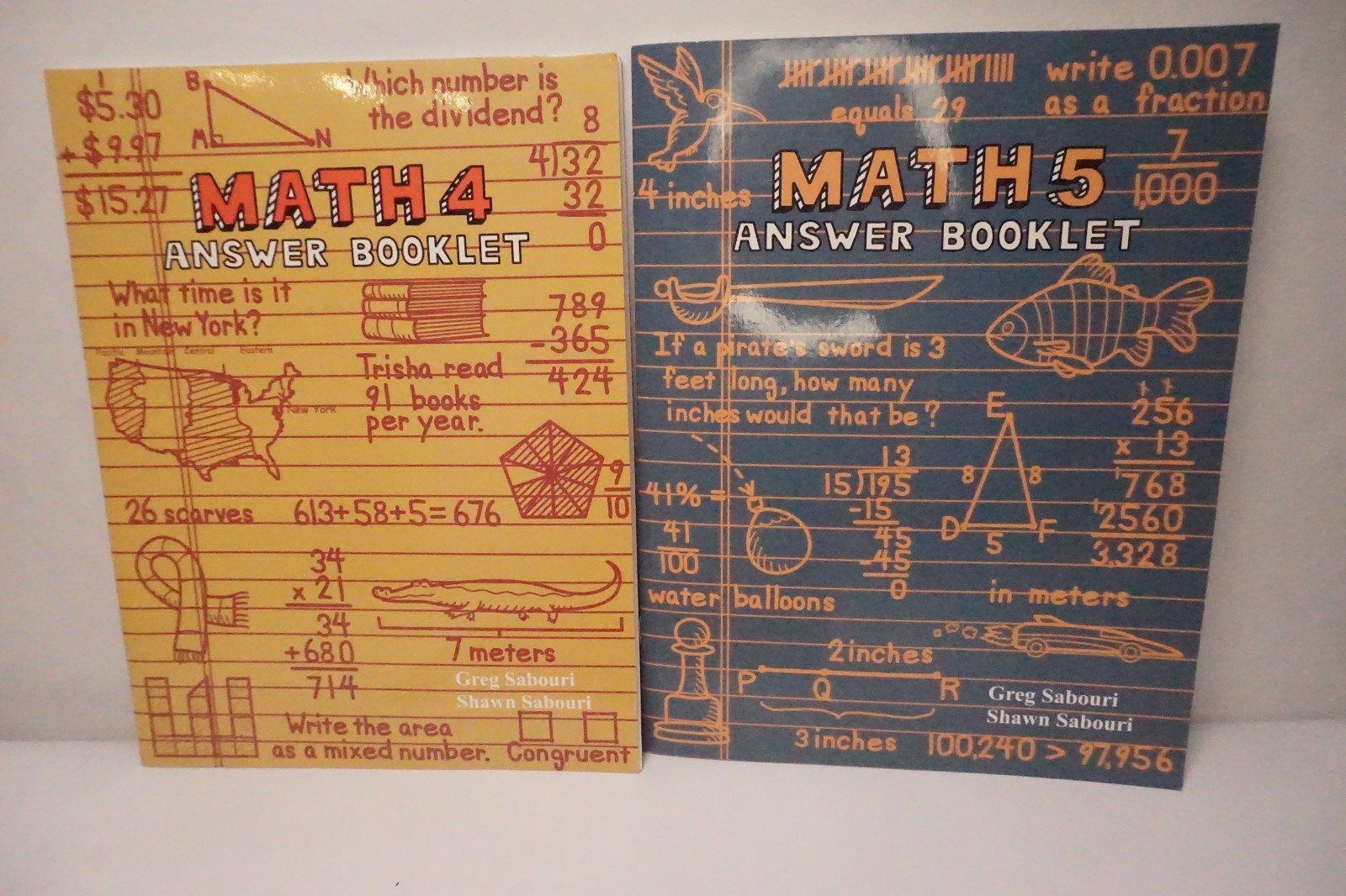 Teaching Textbooks MATH 4 Math 5 Math 6 and 7 Books and CD-ROM SET