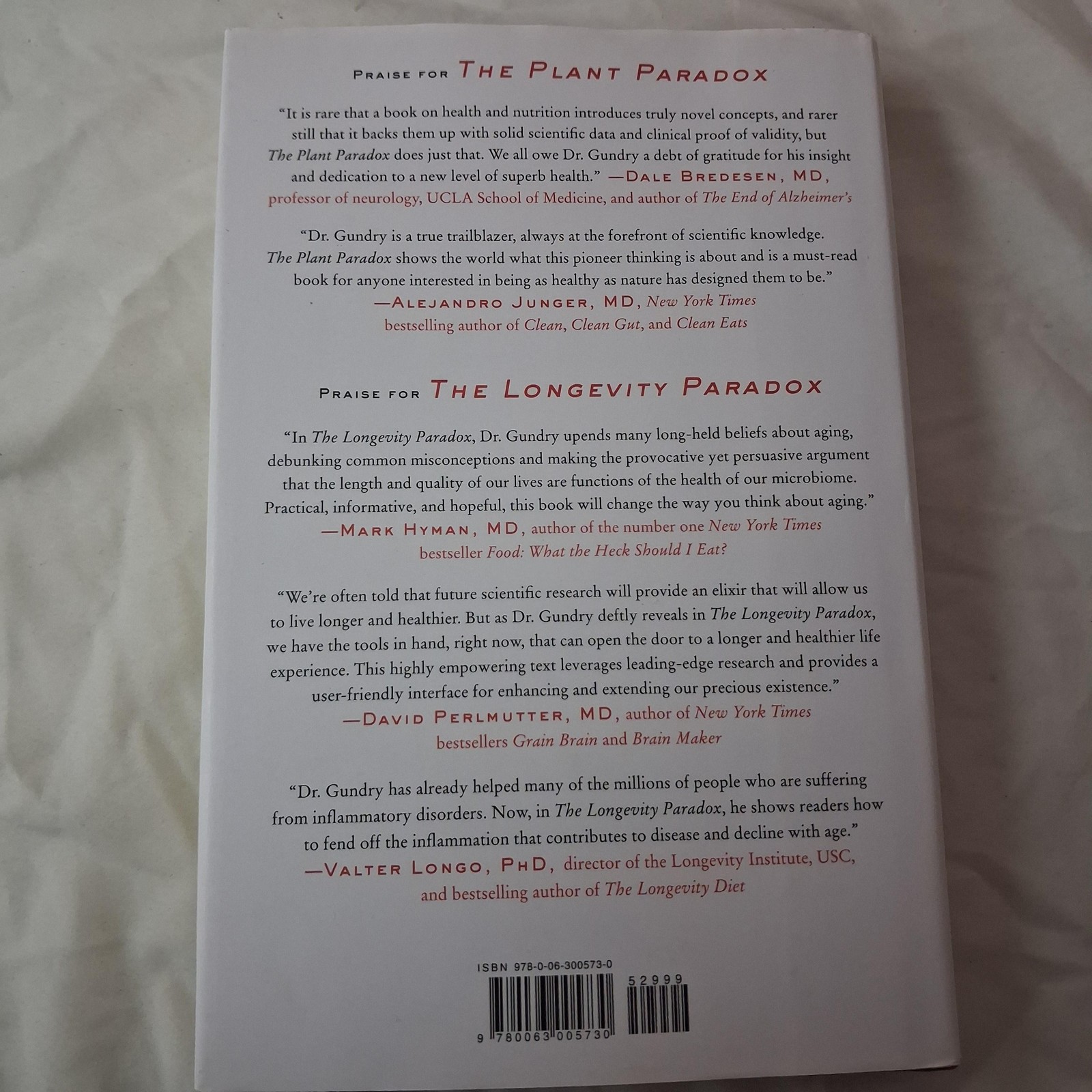 The Energy Paradox: What To Do When Get-Up-And-Go Has Gone Steven R Gundry HC