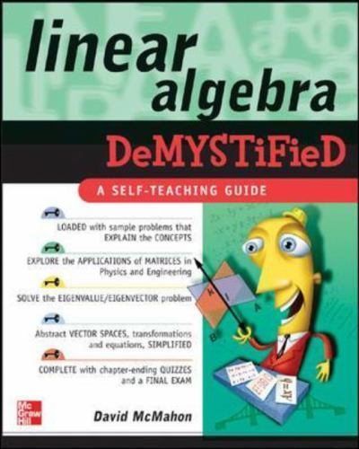 Linear Algebra Demystified – 0071465790, David McMahon, paperback