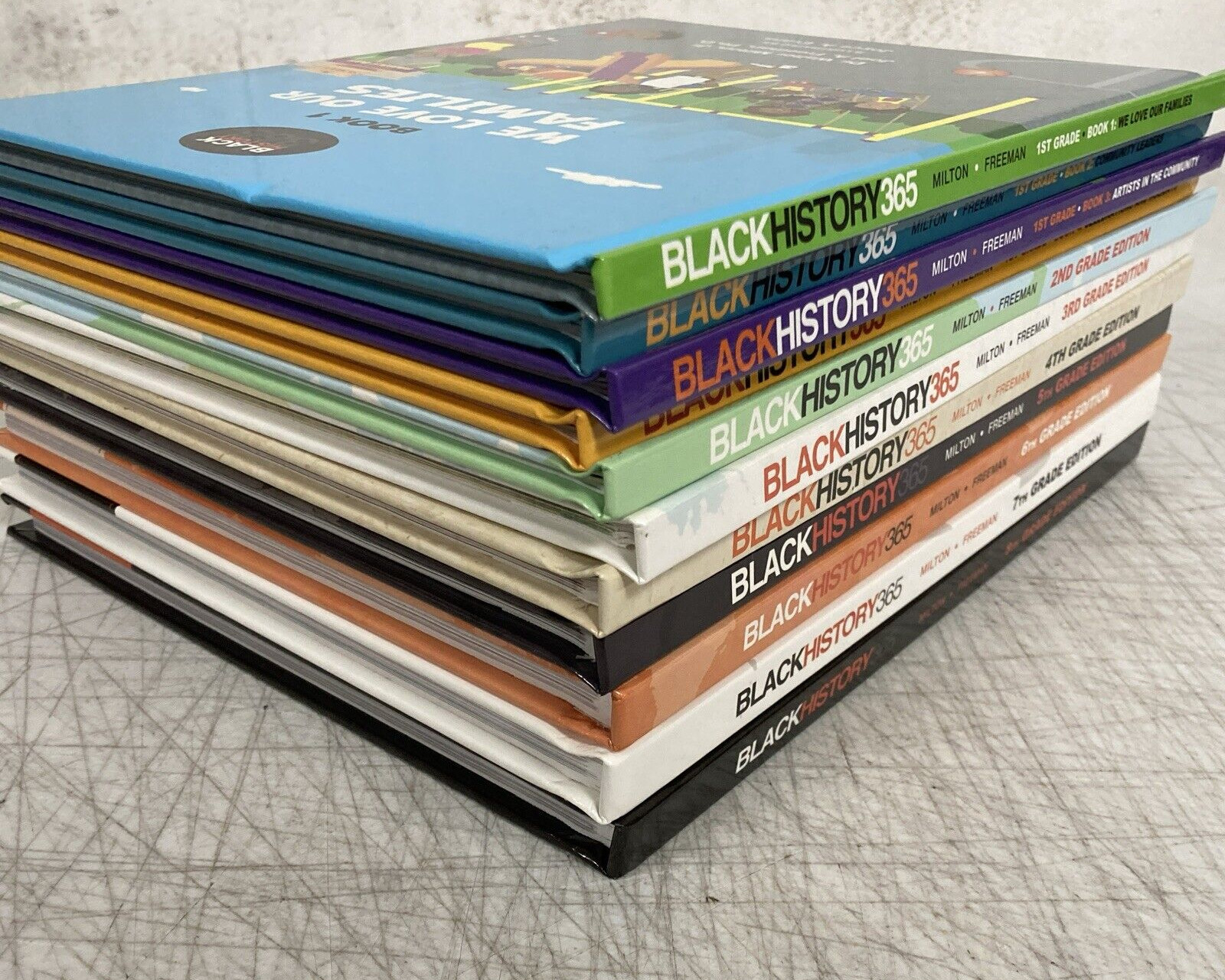 Black History 365 Kindergarten – 8th Grade Books w/ Teacher Resource Guides
