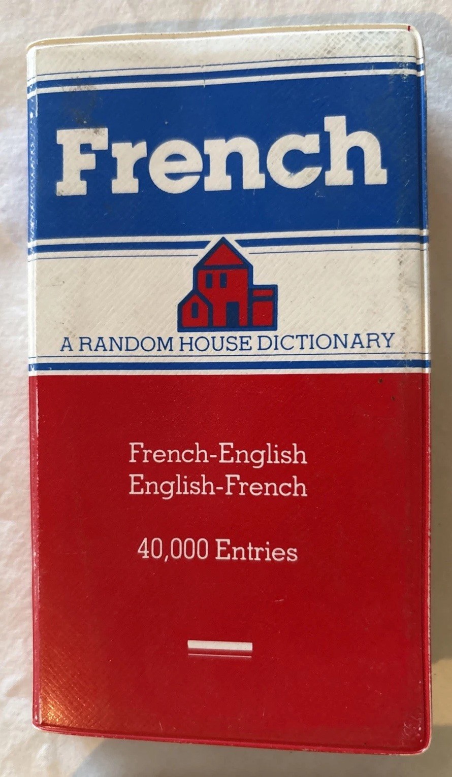 4 Random House Pocket Size Books Dictionary Thesaurus Bad Speller’s French