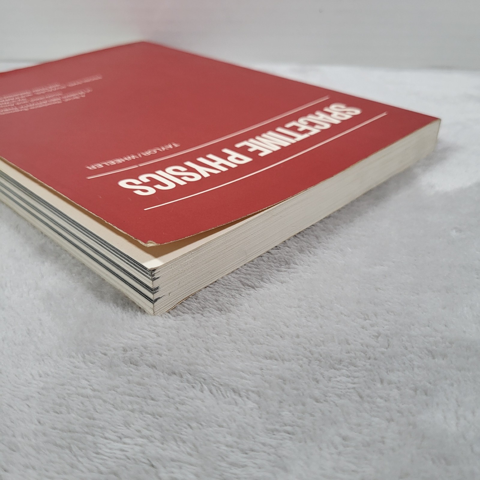 Spacetime Physics Edwin Taylor John Wheeler 1966 Textbook First Edition PB
