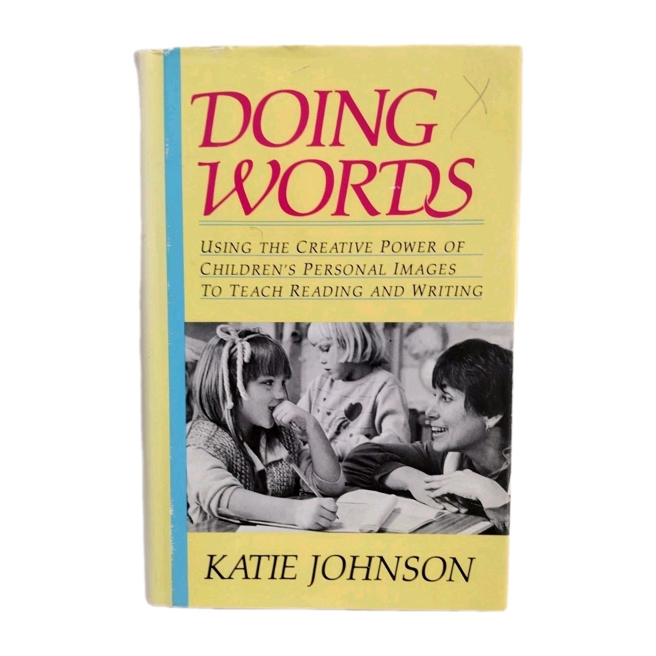 Doing Words Creative Power Childrens Images Teach Reading Writing Vintage Book