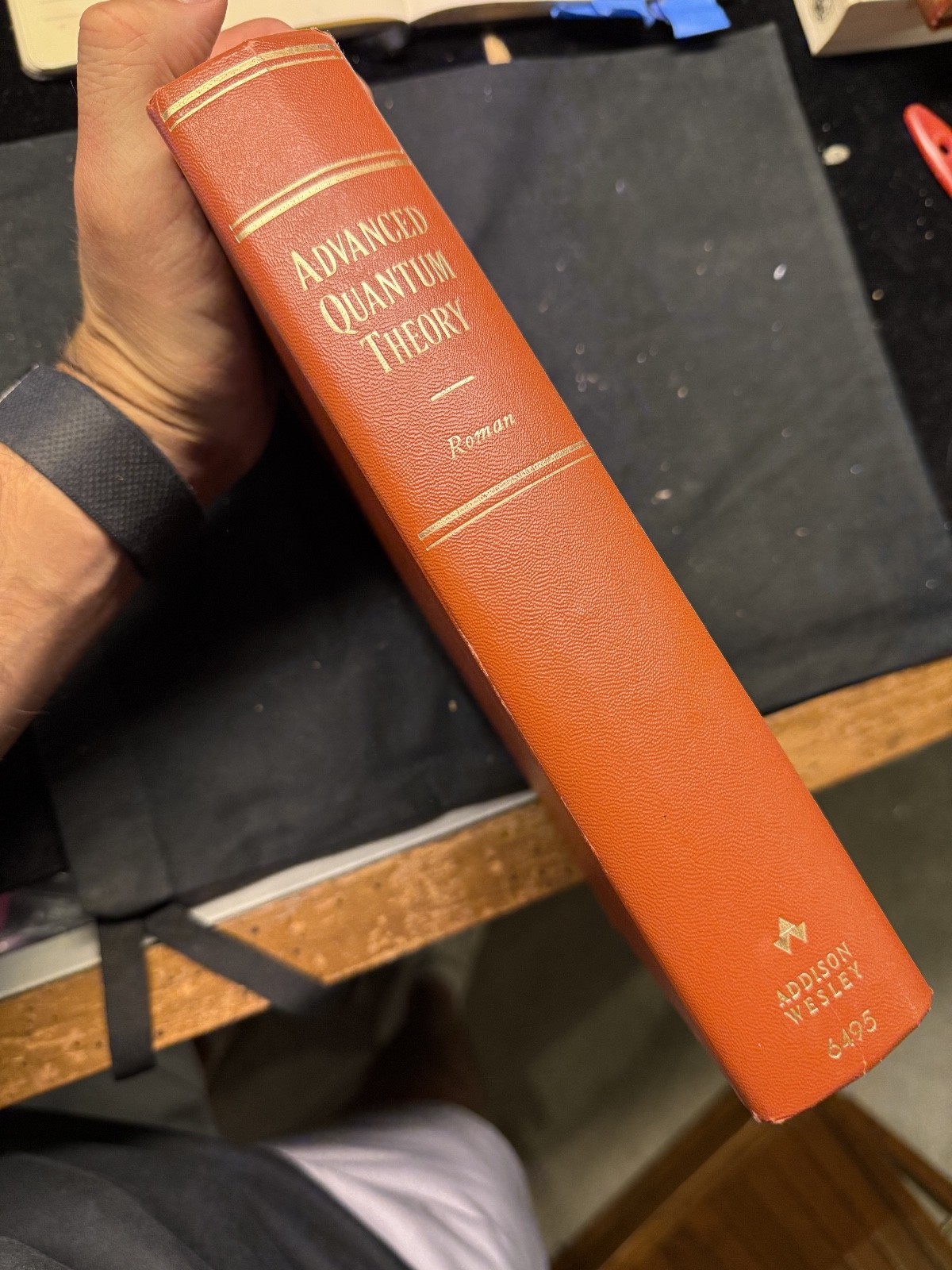 (BF157) advanced quantum theory paul roman