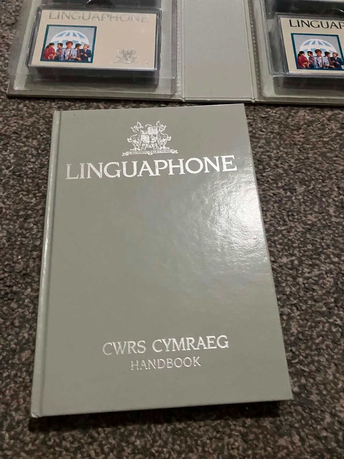 Linguaphone Welsh Course Cassette Set Books & Case complete