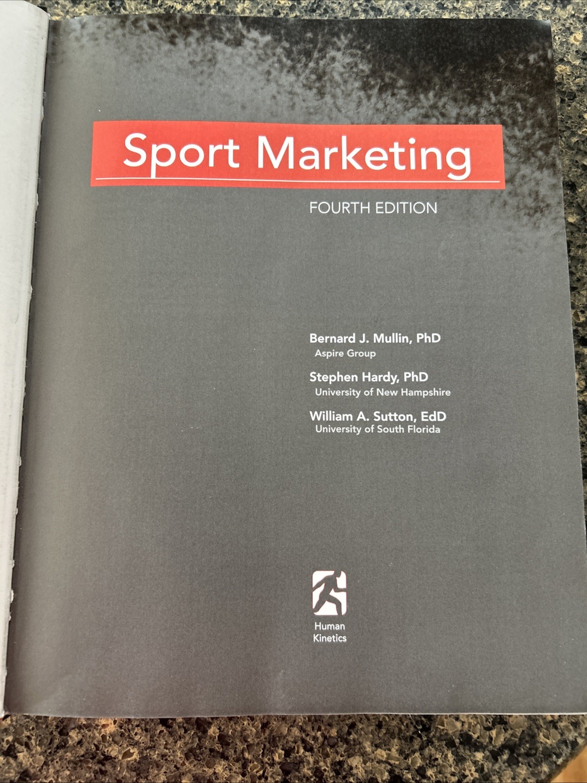Sport Marketing Fourth Edition Bernard J. Mullin Human Kinetics Hardcover Book