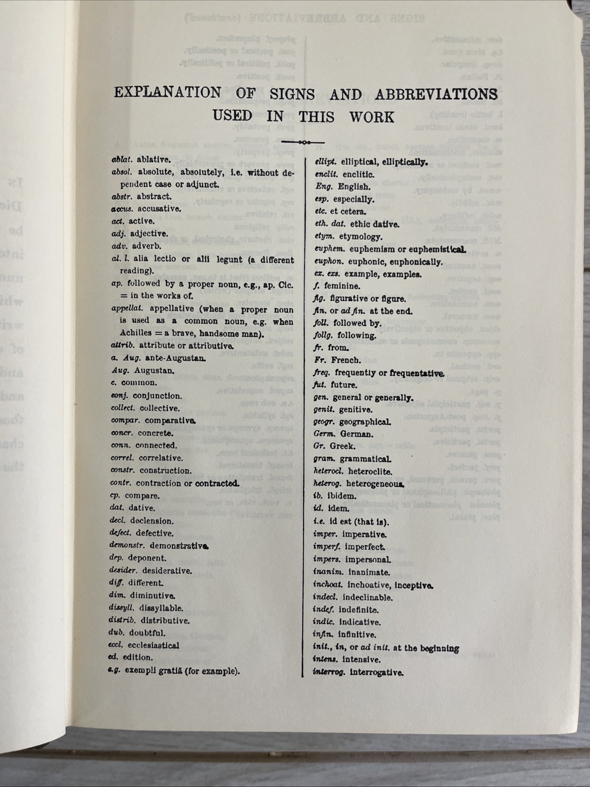 Vintage Cassell’s Latin-English and English-Latin Dictionary Funk & Wagnalls K1