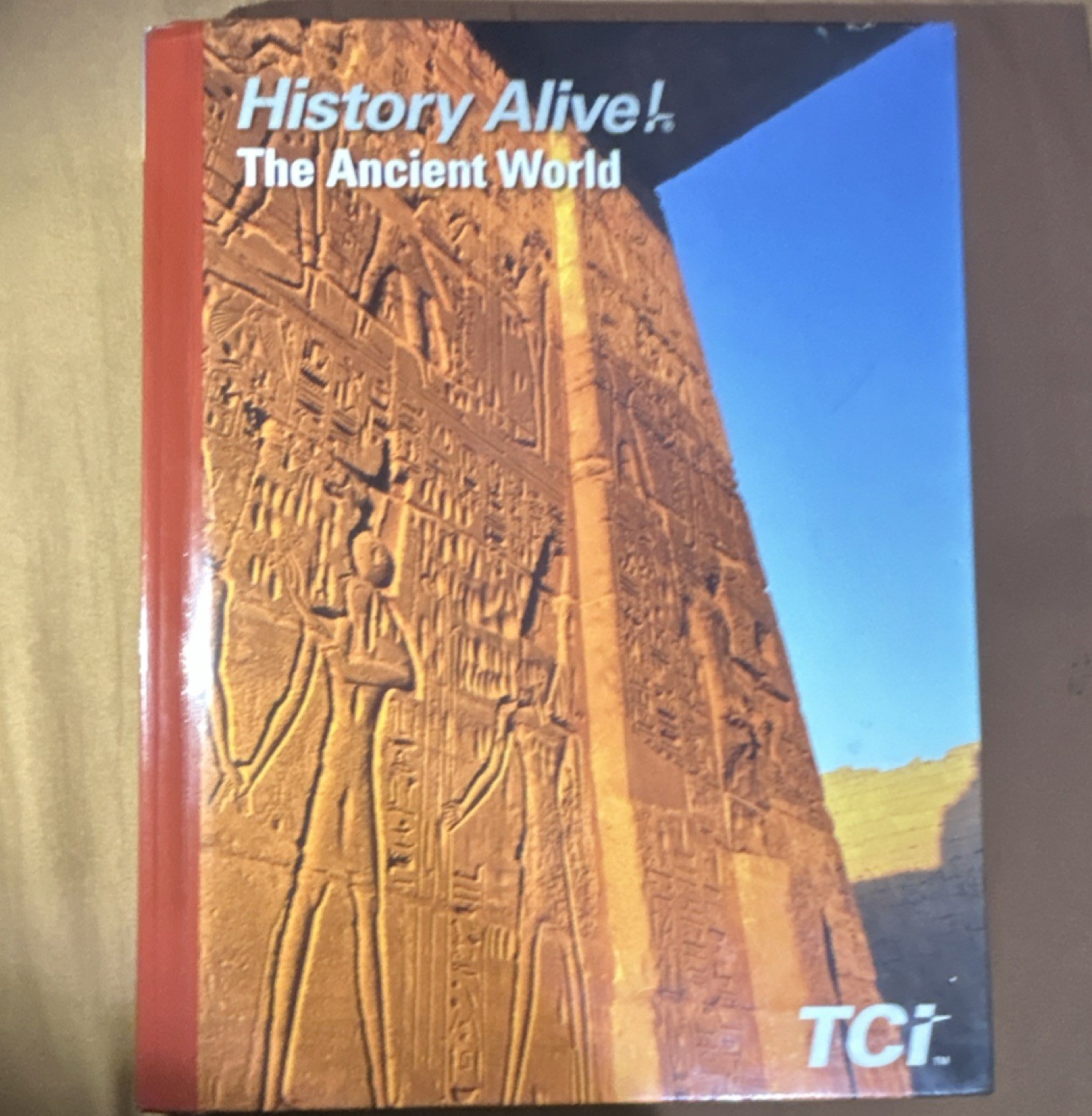 History Alive! The Ancient World TCI Hardcover Textbook High School History
