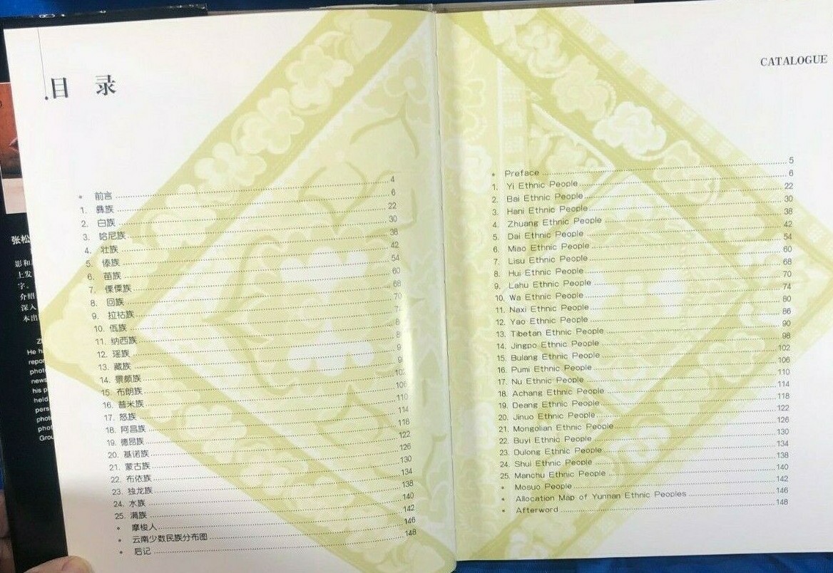 EUC “Cream of Yunling, A Photo Odessey of Yunnan Ethnic Groups” 9787805865263
