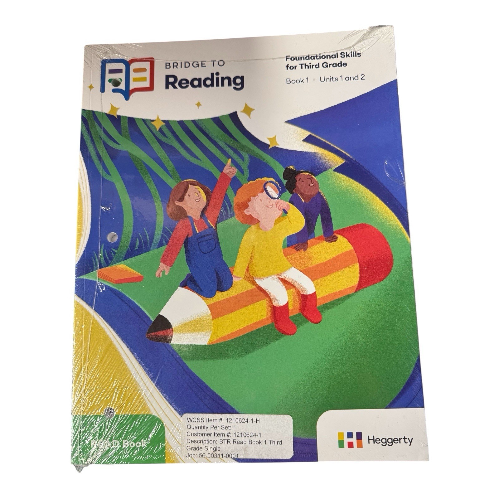 Heggerty Bridge to Reading Foundational Skills for 3rd Grade Book 1 Unit 1-2
