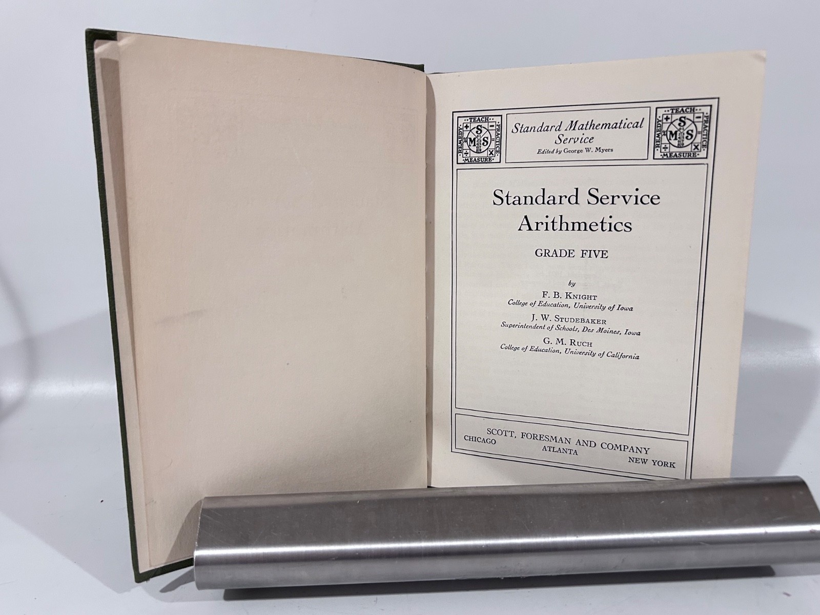 Knight: Standard Service Arithmetics, Scott Foresman 1927, Grade Five