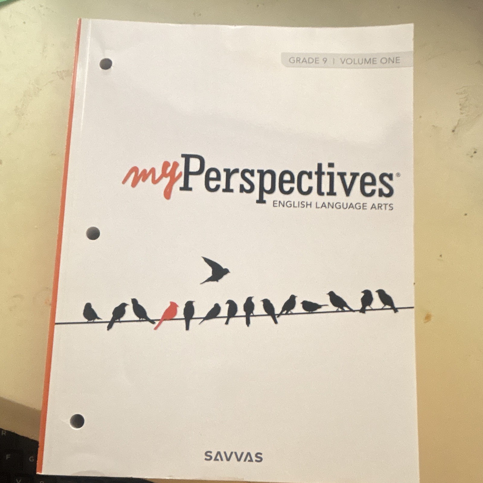 Savvas myPerspectives English Language Arts Grade 9 Volume 1 Textbook