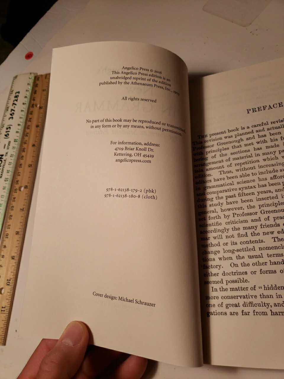 Allen and Greenough’s New Latin Grammar : Large-Format Student Ed PB