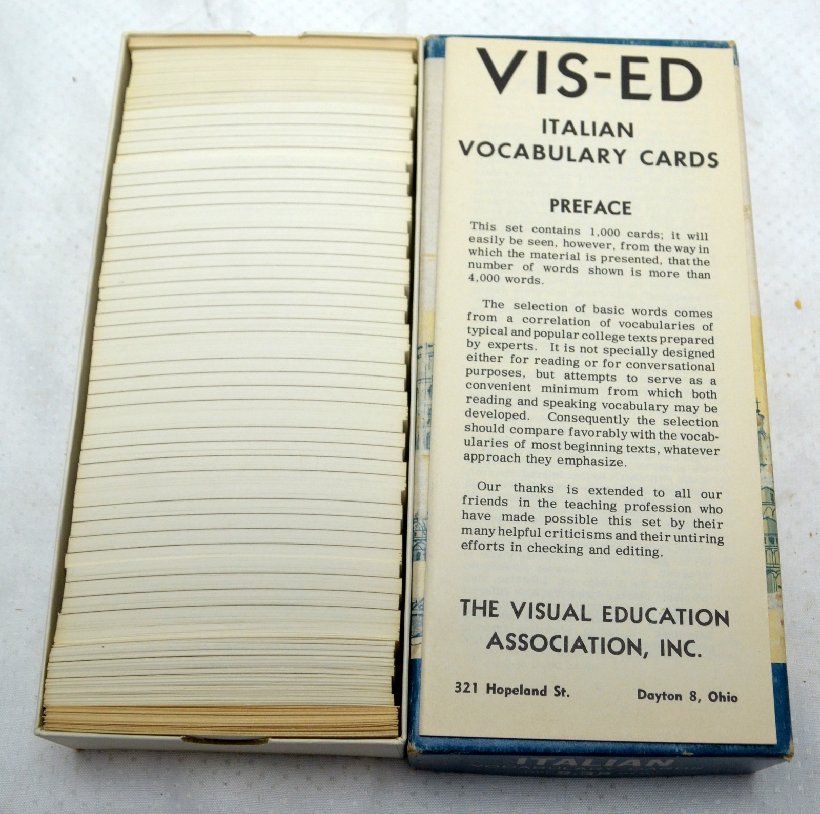 Italian Exambusters Study Cards + Vis-Ed Vocabulary Cards