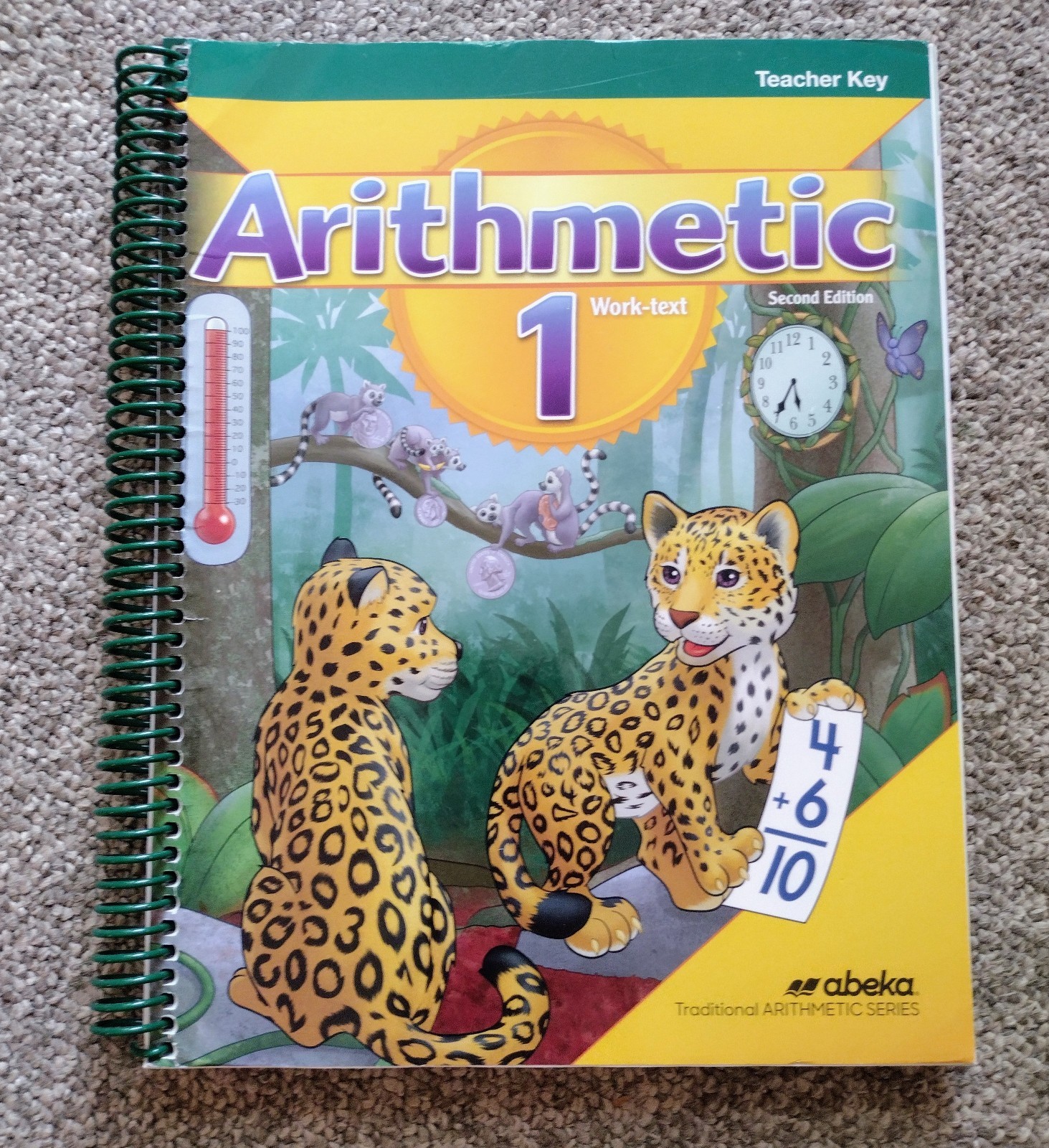 Abeka Arithmetic 1 Teacher Key