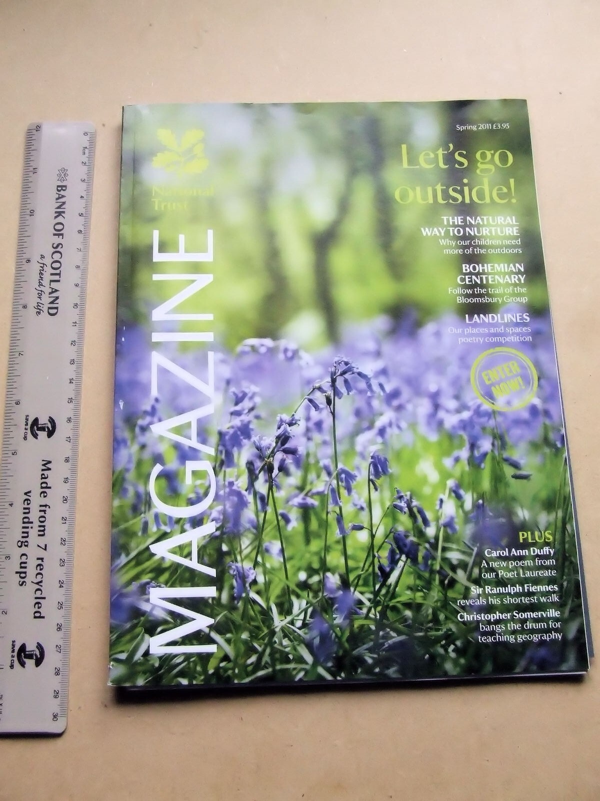 NATIONAL TRUST MAGAZINE SPRING 2011, 96 PAGES PLUS NEAR YOU NEWSPAPER, 12 PAGES
