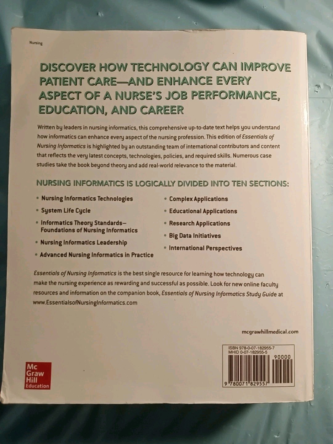 Essentials of Nursing Informatics, 6th Edition by Kathleen A. McCormick and…