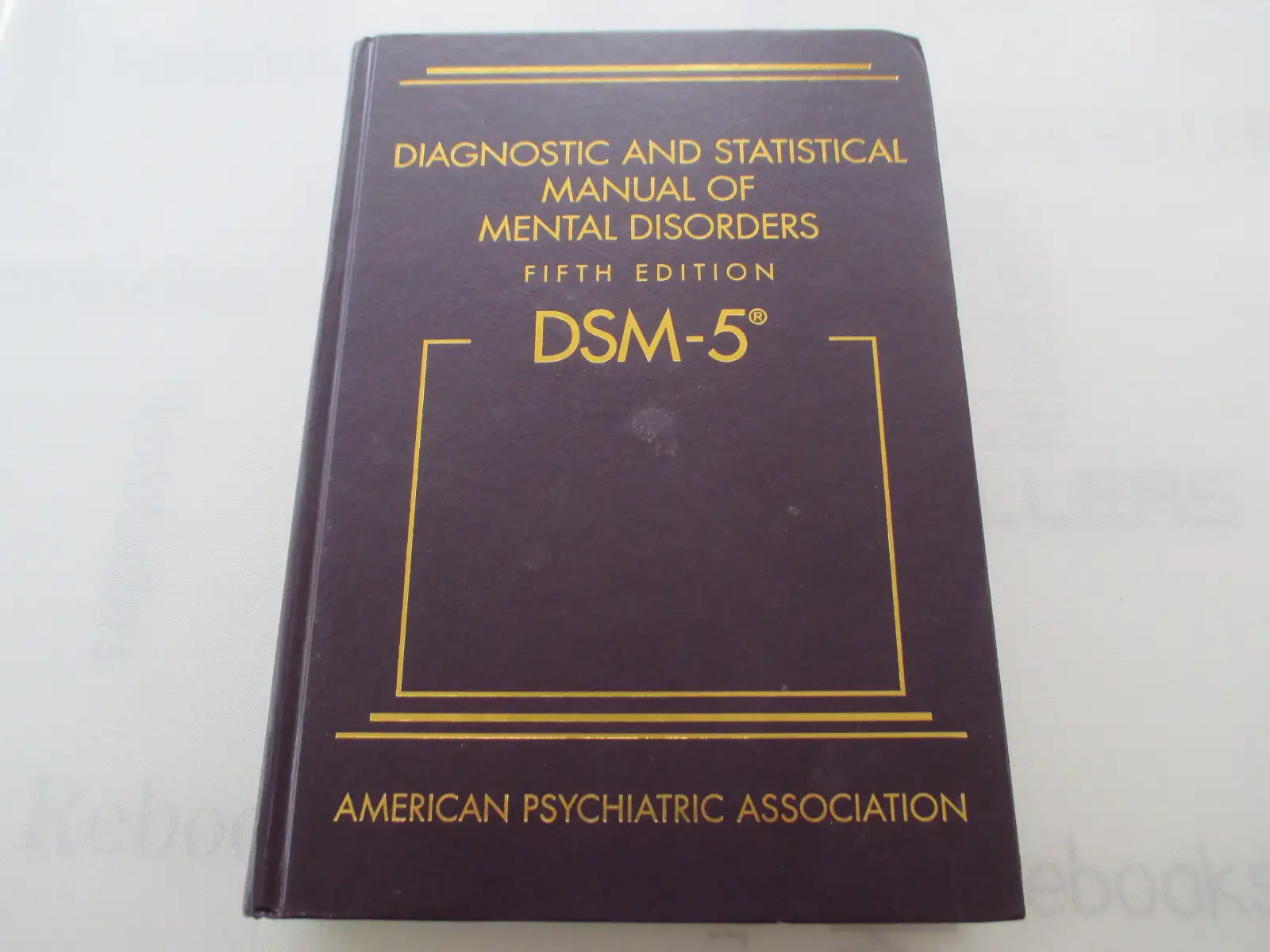 Diagnostic and Statistical Manual of Mental Disorders: Dsm-5