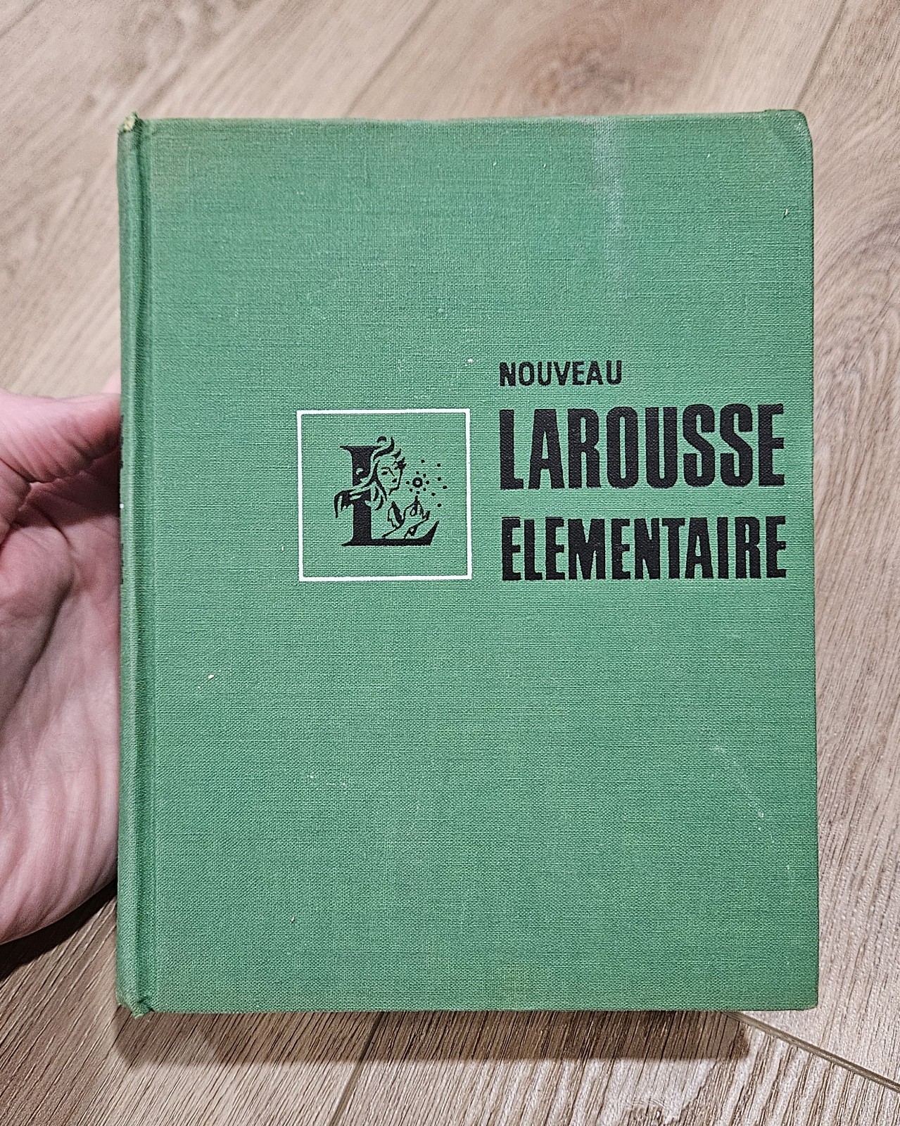 Nouveau Larousse Elementaire Dictionary 1967 w/ Illustrations Paris France Vtg.