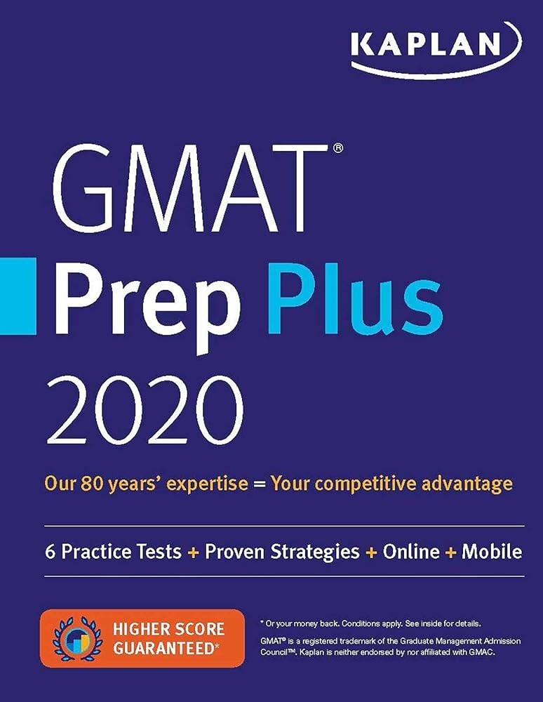KAPLAN GMAT Prep Plus 2020